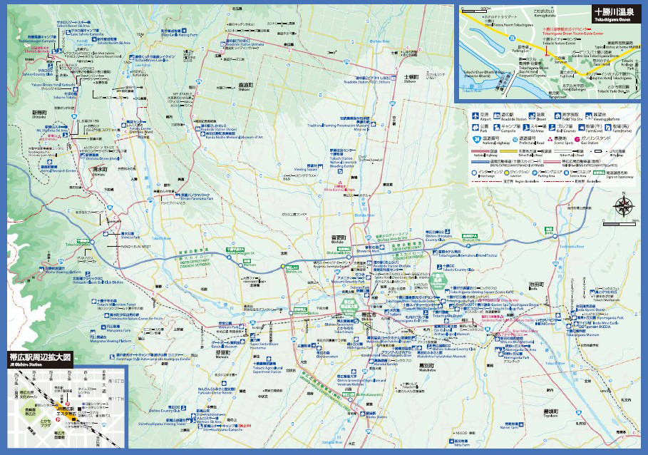 十勝川温泉マップ