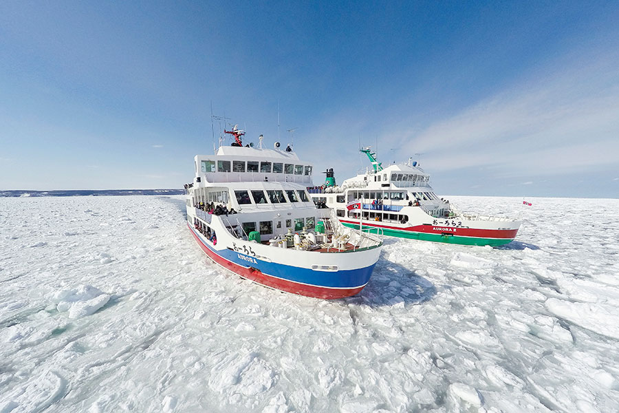 網走流氷観光砕氷船おーろら