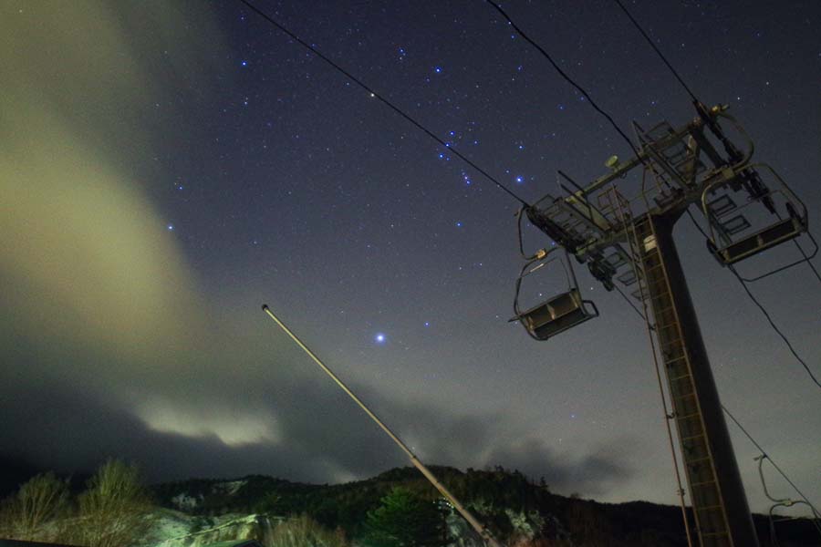 万座高原の星空