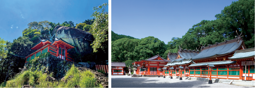 熊野速玉大社（くまのはやたまたいしゃ）と神倉神社（かみくらじんじや）