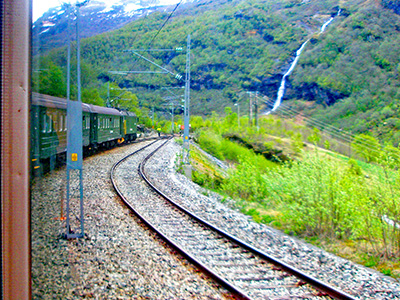 ノルウェー	フロム山岳鉄道