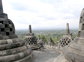 インドネシアボロブドゥール遺跡